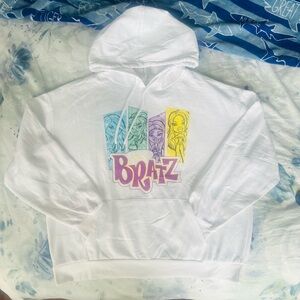 Bratz White Hoodie for Men